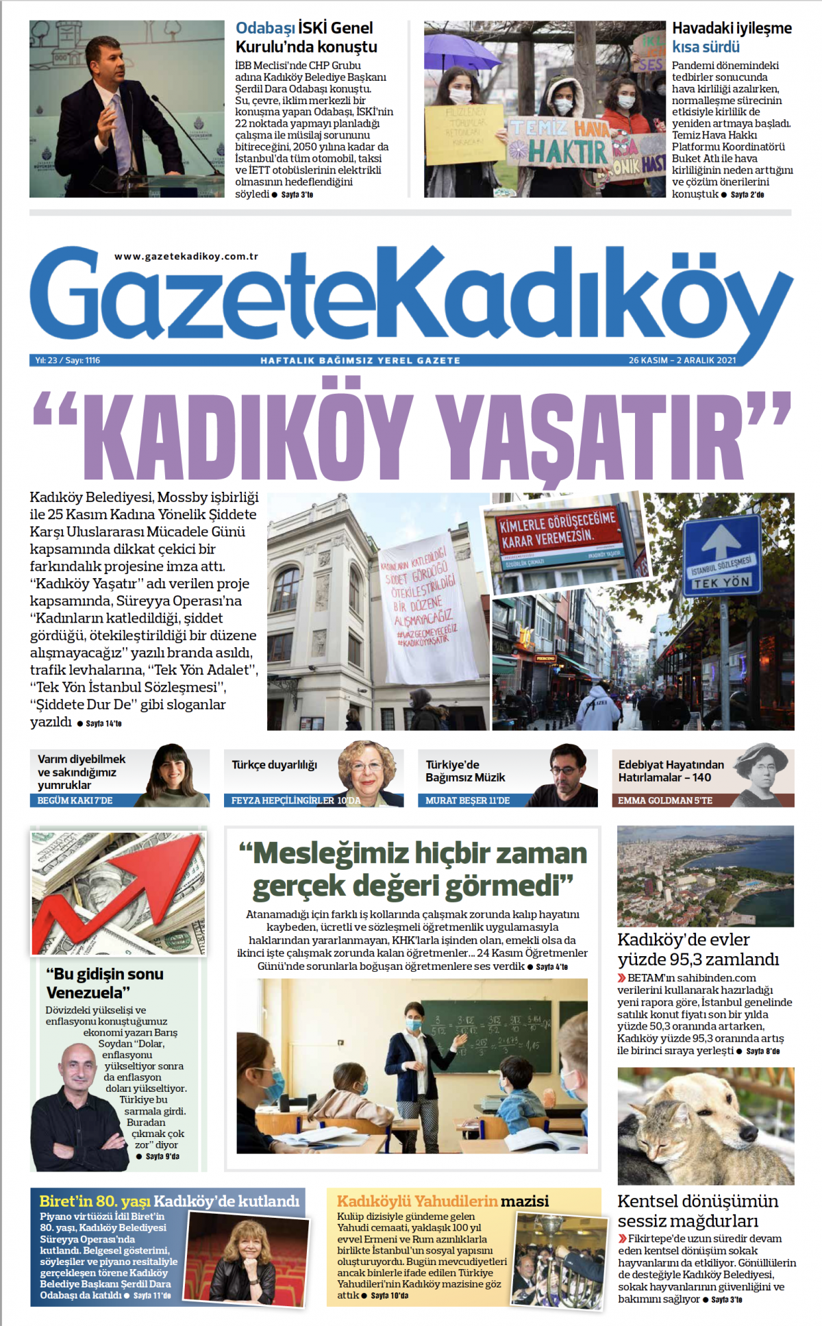 Gazete Kadıköy - 1116. Sayı